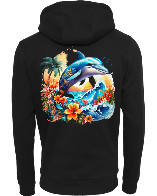 dolphin - Premium Damen Heavy Hoodie Z011