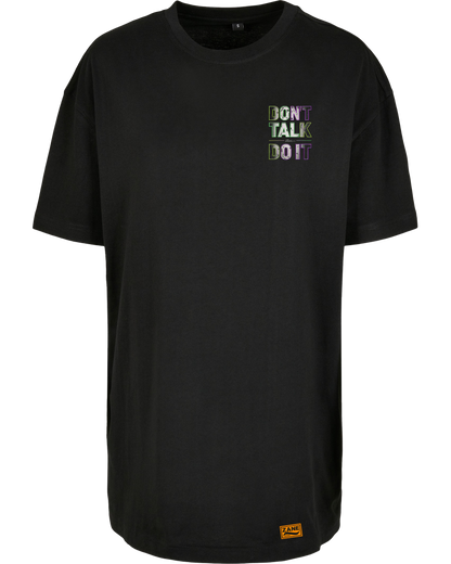 dont talk do it - Premium Oversize Boyfriend Tee Z149