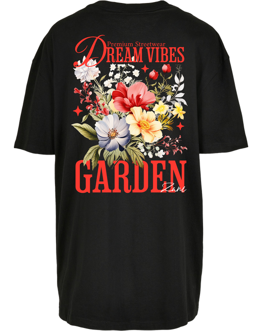 dream vibes garden - Premium Oversize Boyfriend Tee Z149