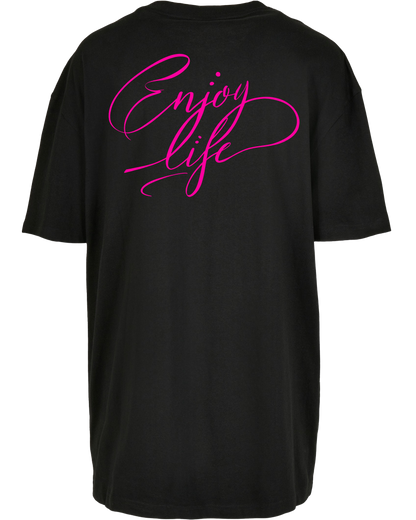 enjoy life - Premium Oversize Boyfriend Tee Z149