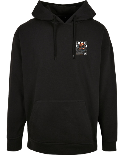 Fight Hard - Premium Herren Hoodie Z011/ZZ006