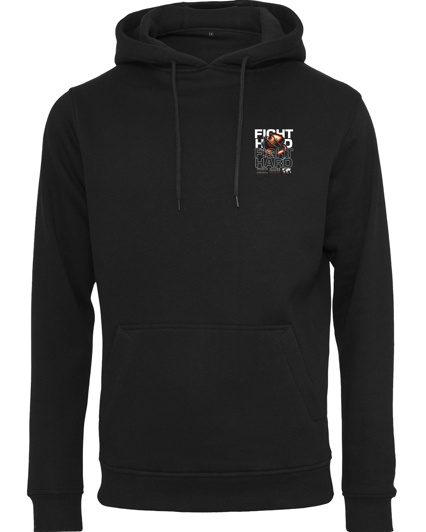 Fight Hard - Premium Herren Hoodie Z011/ZZ006