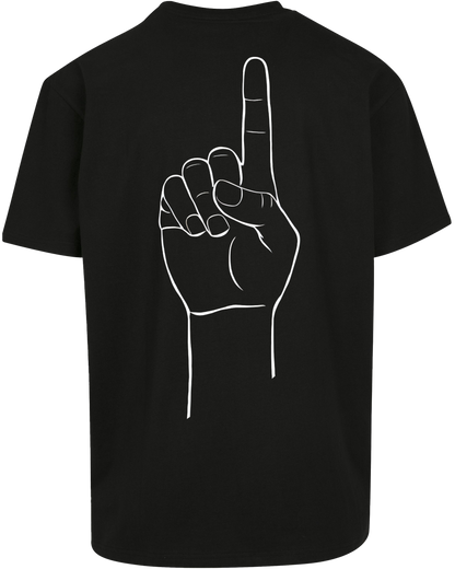 finger up - Premium Heavy Oversize Tee Z102