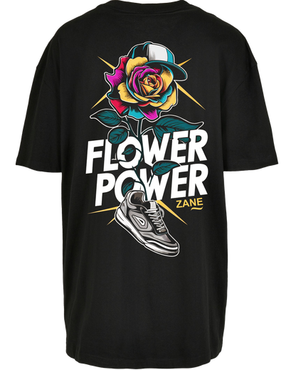flower power - Premium Oversize Boyfriend Tee Z149