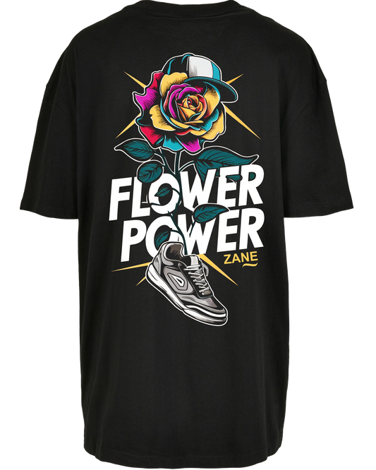 flower power - Premium Oversize Boyfriend Tee Z149