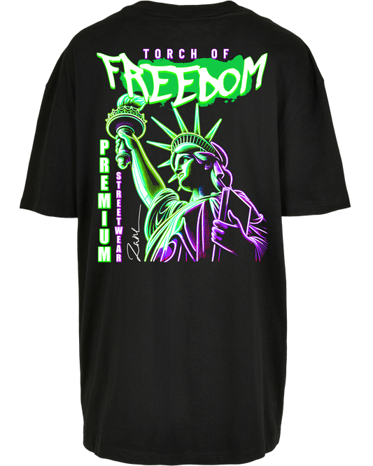 freedom - Premium Oversize Boyfriend Tee Z149