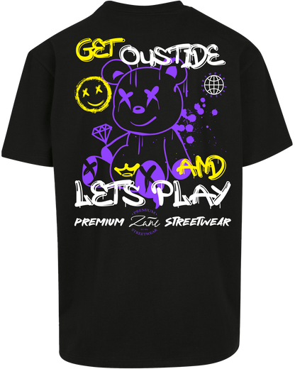 get outside - Premium Heavy Oversize Tee Z102