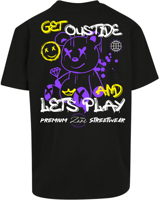 get outside - Premium Heavy Oversize Tee Z102