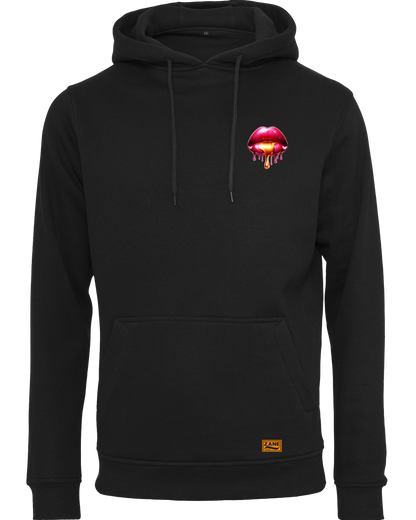 glossy lips - Premium Damen Heavy Hoodie Z011