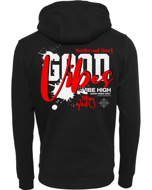 good vibes - Premium Herren Heavy Hoodie Z011
