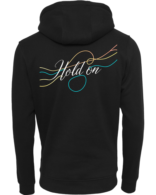 hold on - Premium Damen Heavy Hoodie Z011