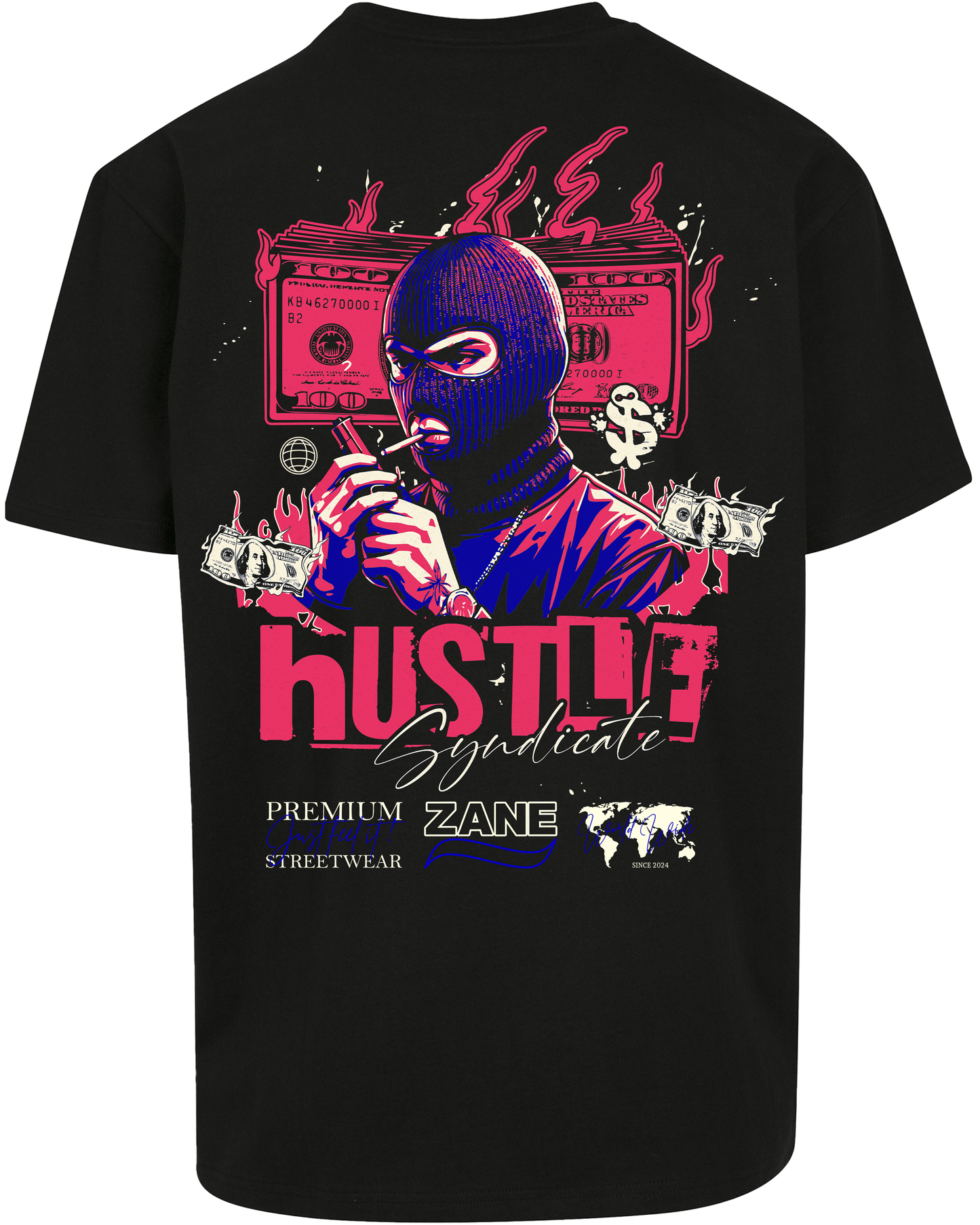 Hustle - Premium Herren Shirt Z102/Z136