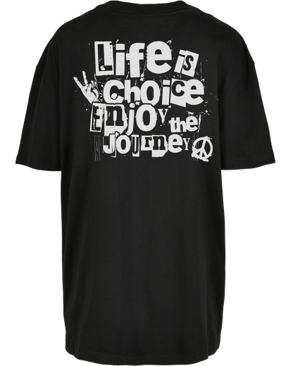 life is choise - Premium Oversize Boyfriend Tee Z149