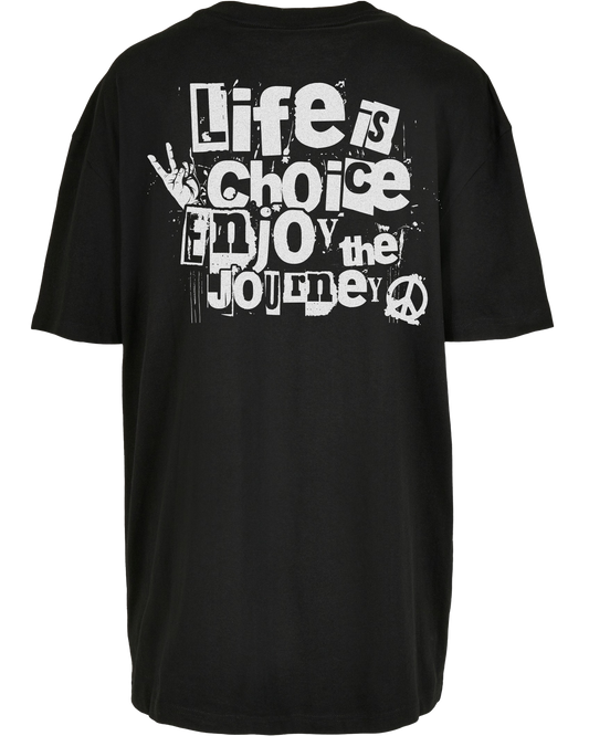 life is choise - Premium Oversize Boyfriend Tee Z149