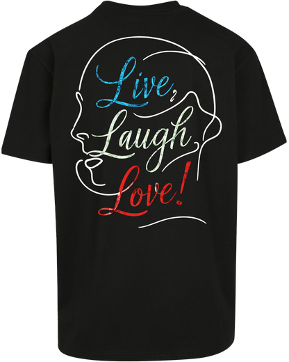 life laugh love - Premium Heavy Oversize Tee Z102