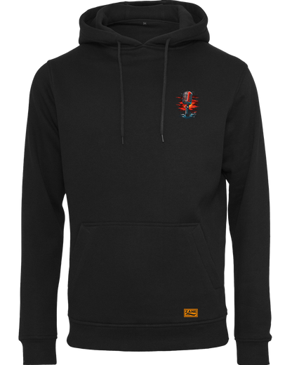 microphone - Premium Damen Heavy Hoodie Z011