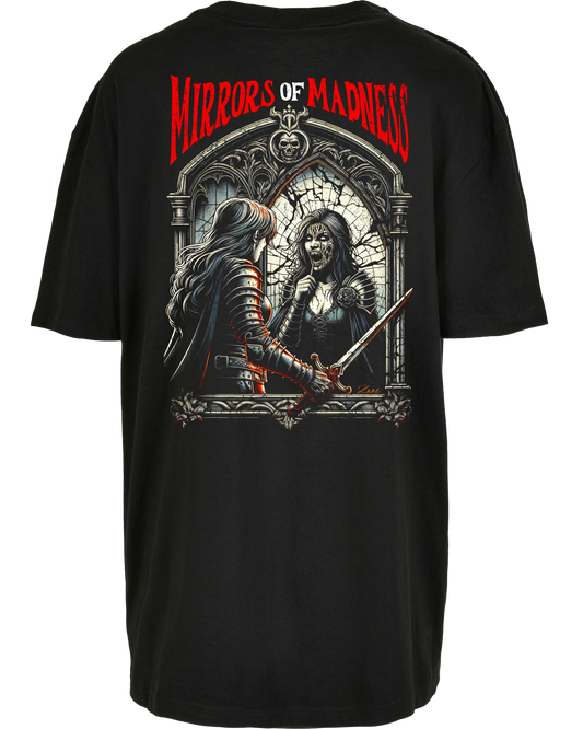 mirrors of madness - Premium Oversize Boyfriend Tee Z149
