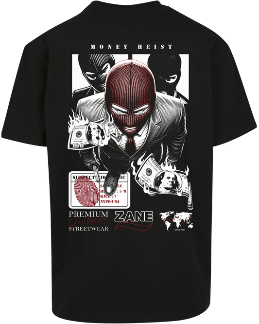 money heist - Premium Heavy Oversize Tee Z102