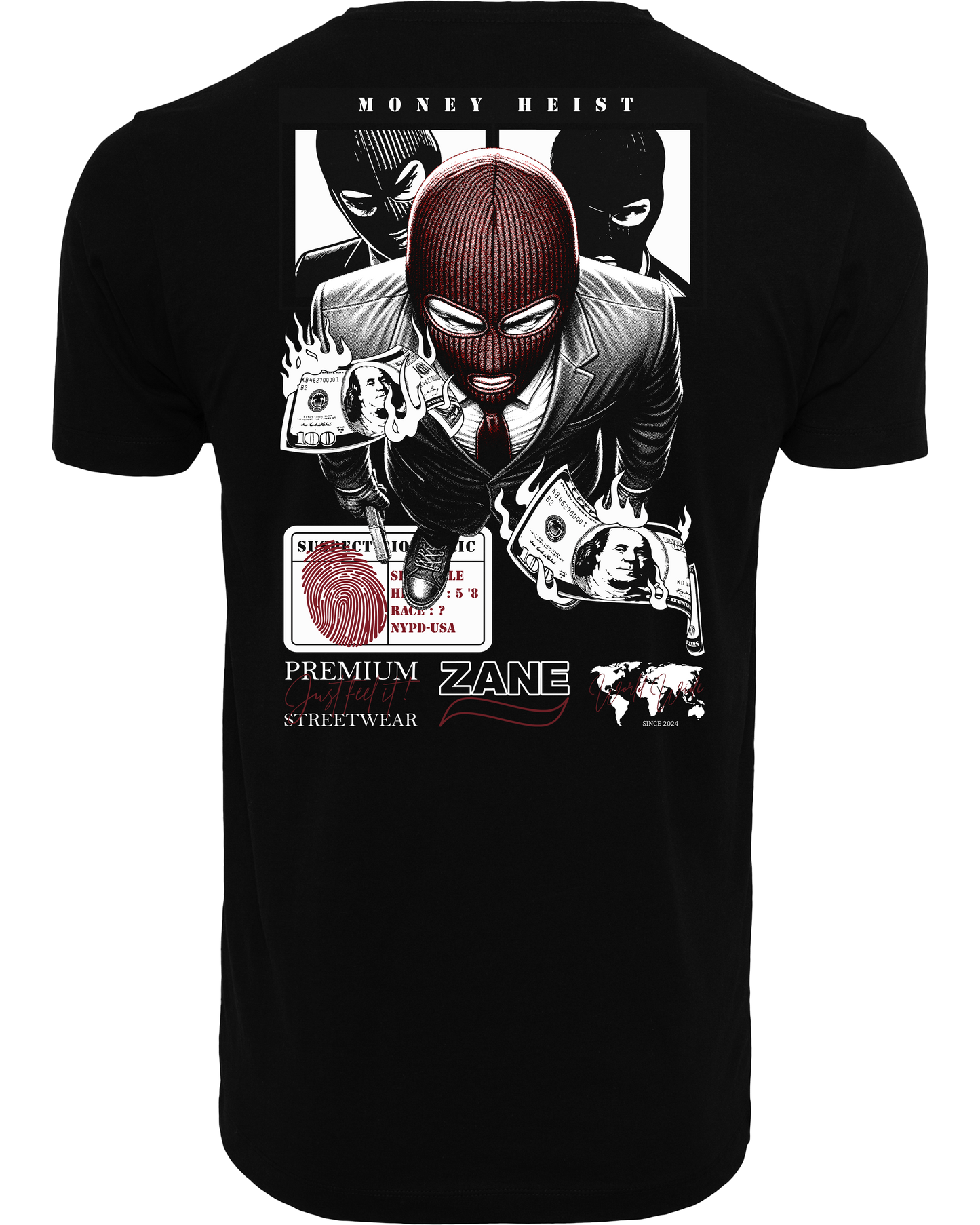 Money Heist - Premium Herren Shirt Z102/Z136
