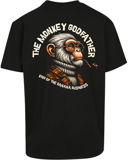 monkey godfather - Premium Heavy Oversize Tee Z102