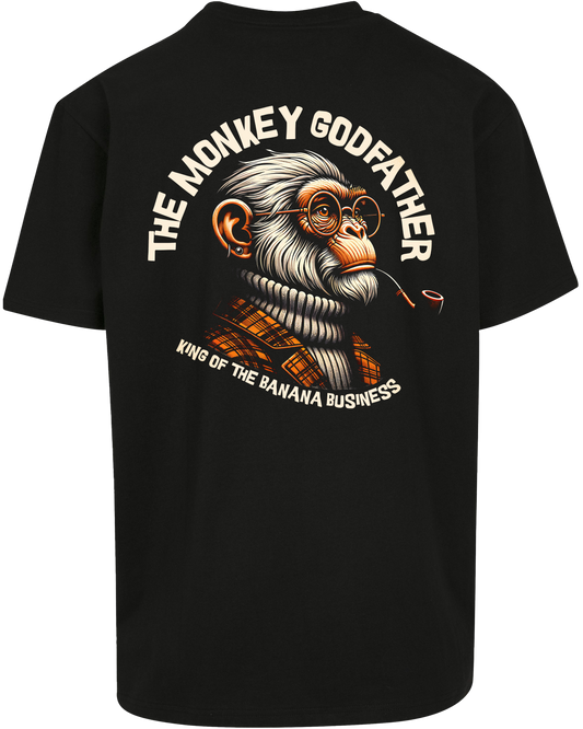 monkey godfather - Premium Heavy Oversize Tee Z102