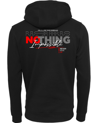 nothing impossible - Premium Herren Heavy Hoodie Z011