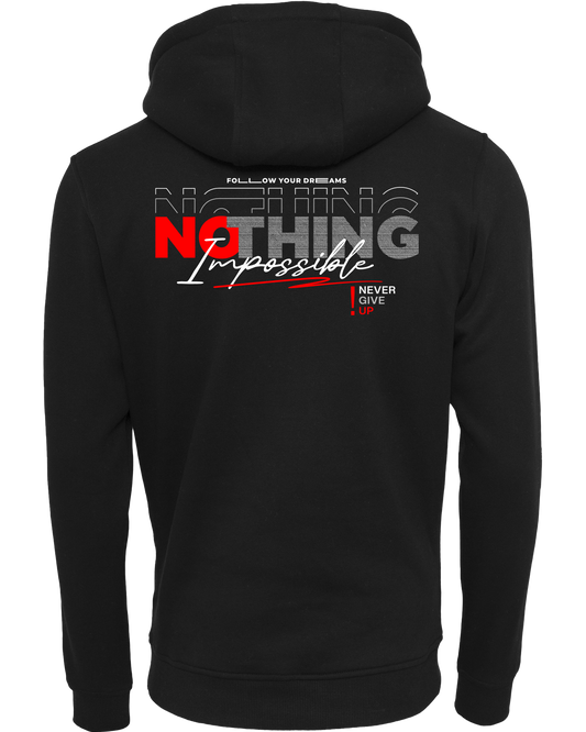 nothing impossible - Premium Herren Heavy Hoodie Z011