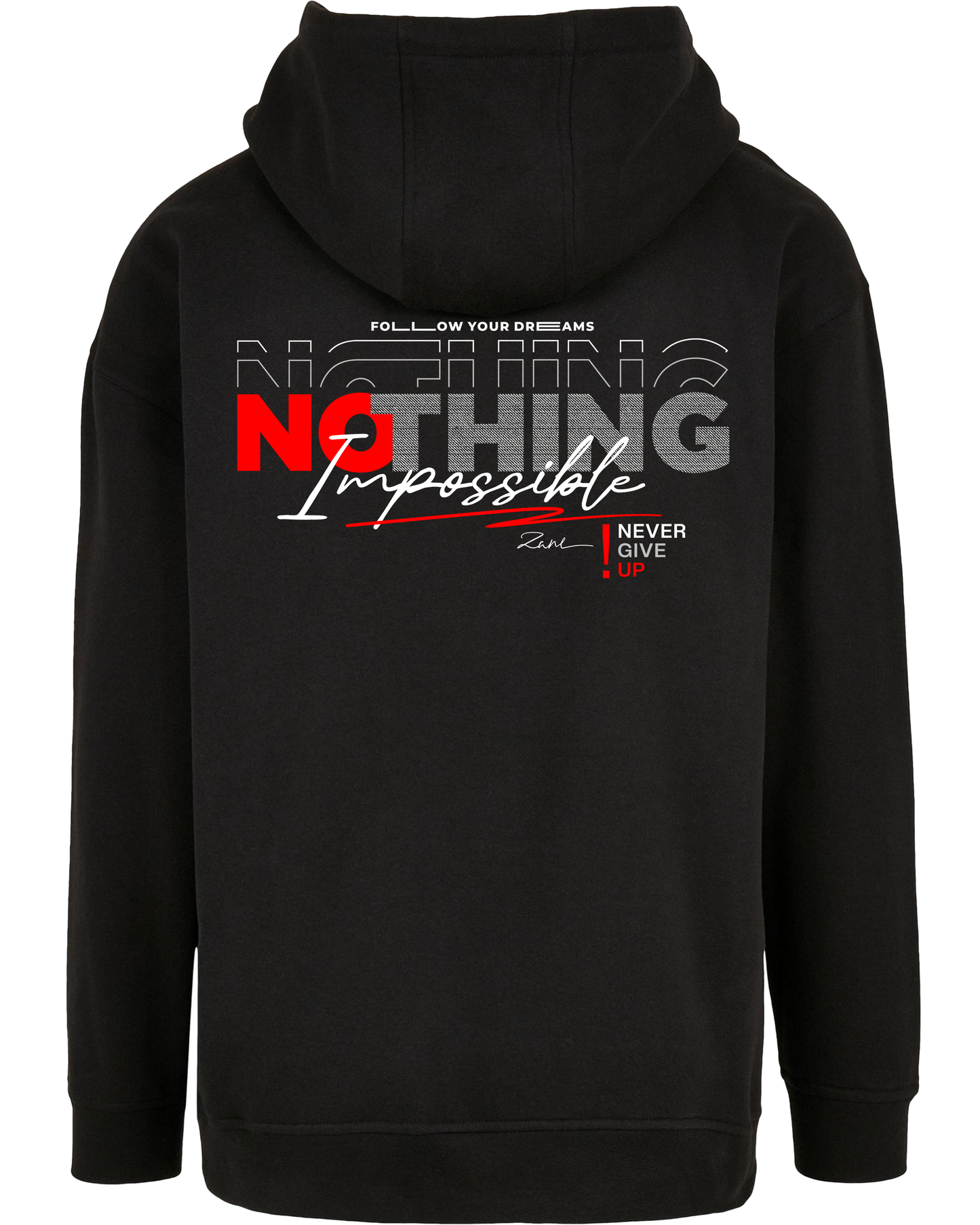 Nothing Impossible - Premium Herren Hoodie Z011/ZZ006