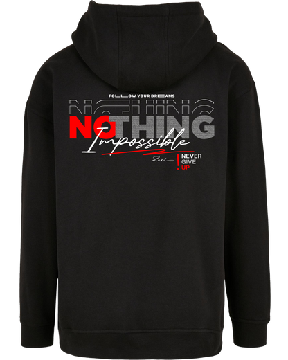 Nothing Impossible - Premium Herren Hoodie Z011/ZZ006