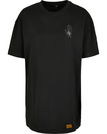 orient hand - Premium Oversize Boyfriend Tee Z149