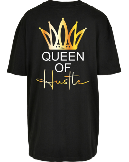 queen of hustle - Premium Oversize Boyfriend Tee Z149