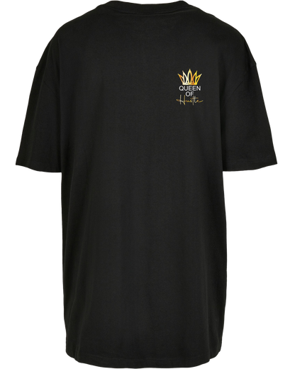 queen of hustle - Premium Oversize Boyfriend Tee Z149
