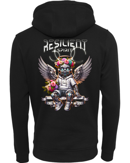 resilent spirit - Premium Damen Heavy Hoodie Z011