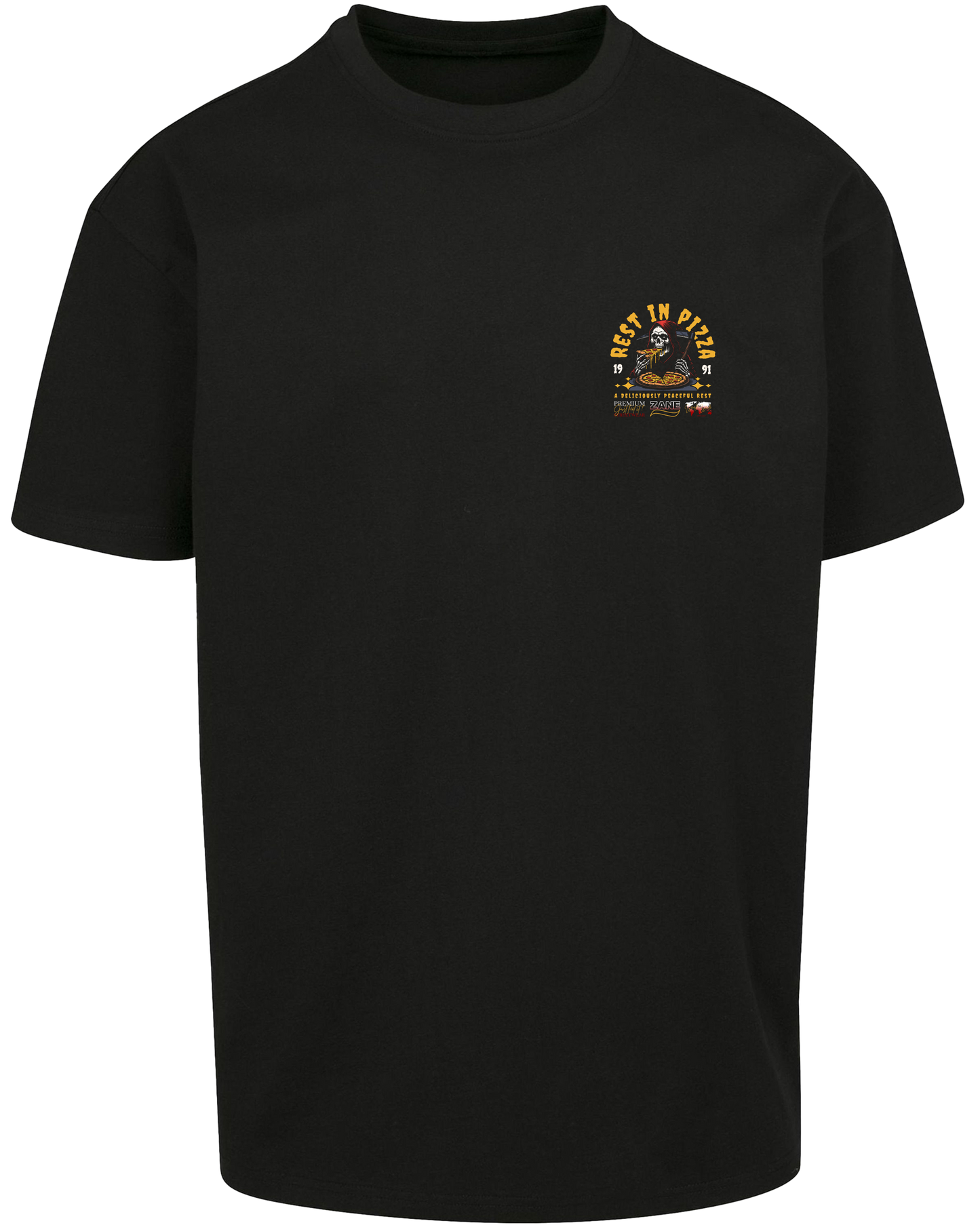 Rest in Pizza - Premium Herren Shirt Z102/Z136