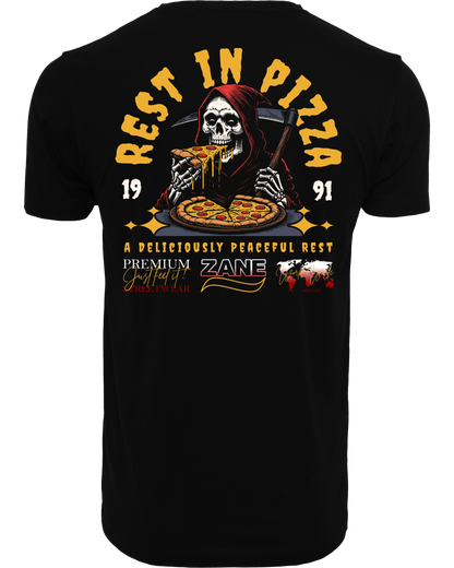 Rest in Pizza - Premium Herren Shirt Z102/Z136