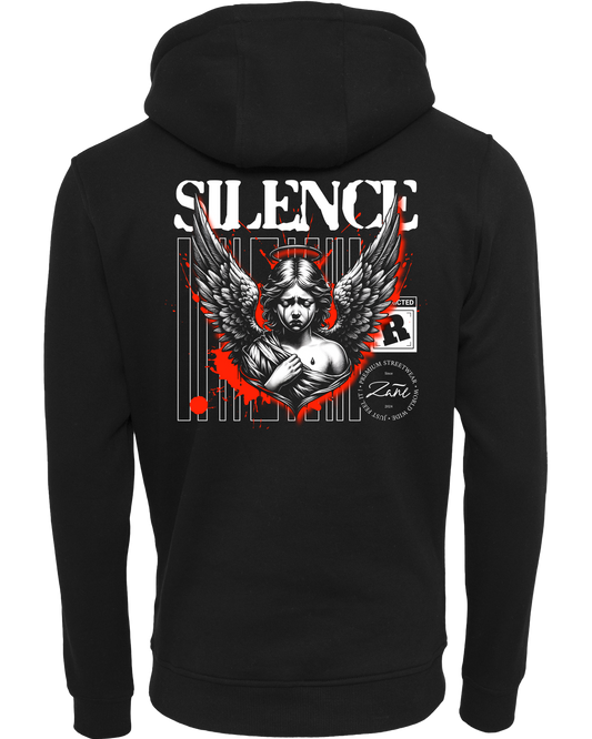 silence - Premium Damen Heavy Hoodie Z011