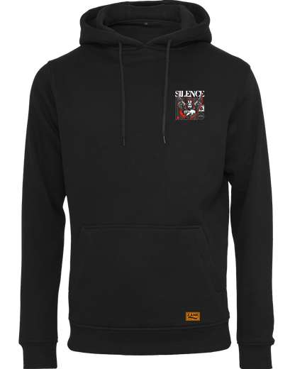 silence - Premium Damen Heavy Hoodie Z011