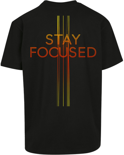 stay focused - Premium Heavy Oversize Tee Z102