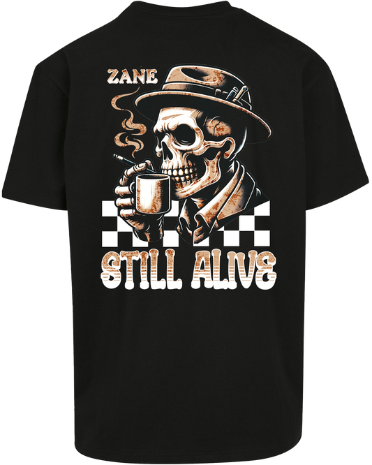 still alive - Premium Heavy Oversize Tee Z102