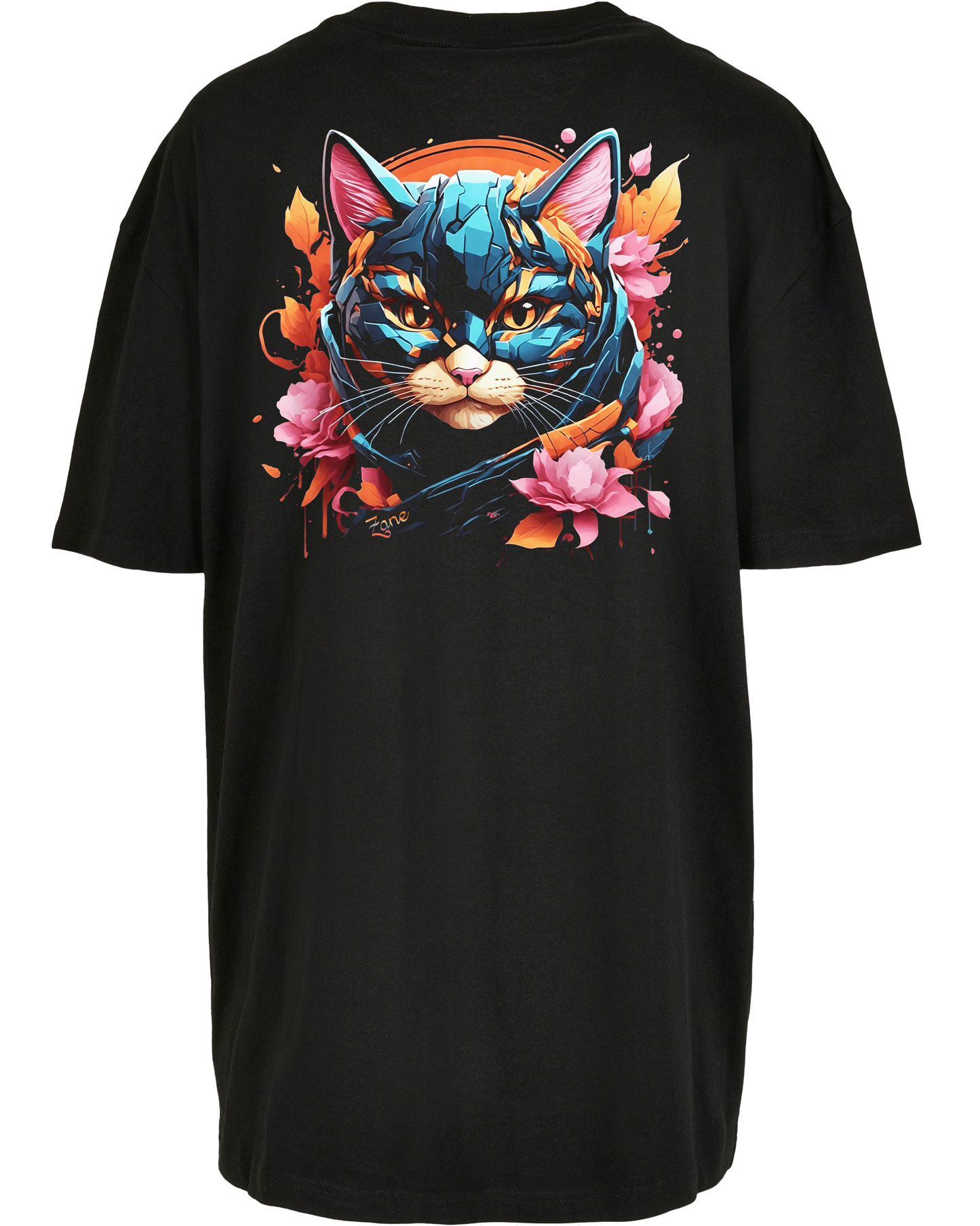 stone cat - Premium Oversize Boyfriend Tee Z149