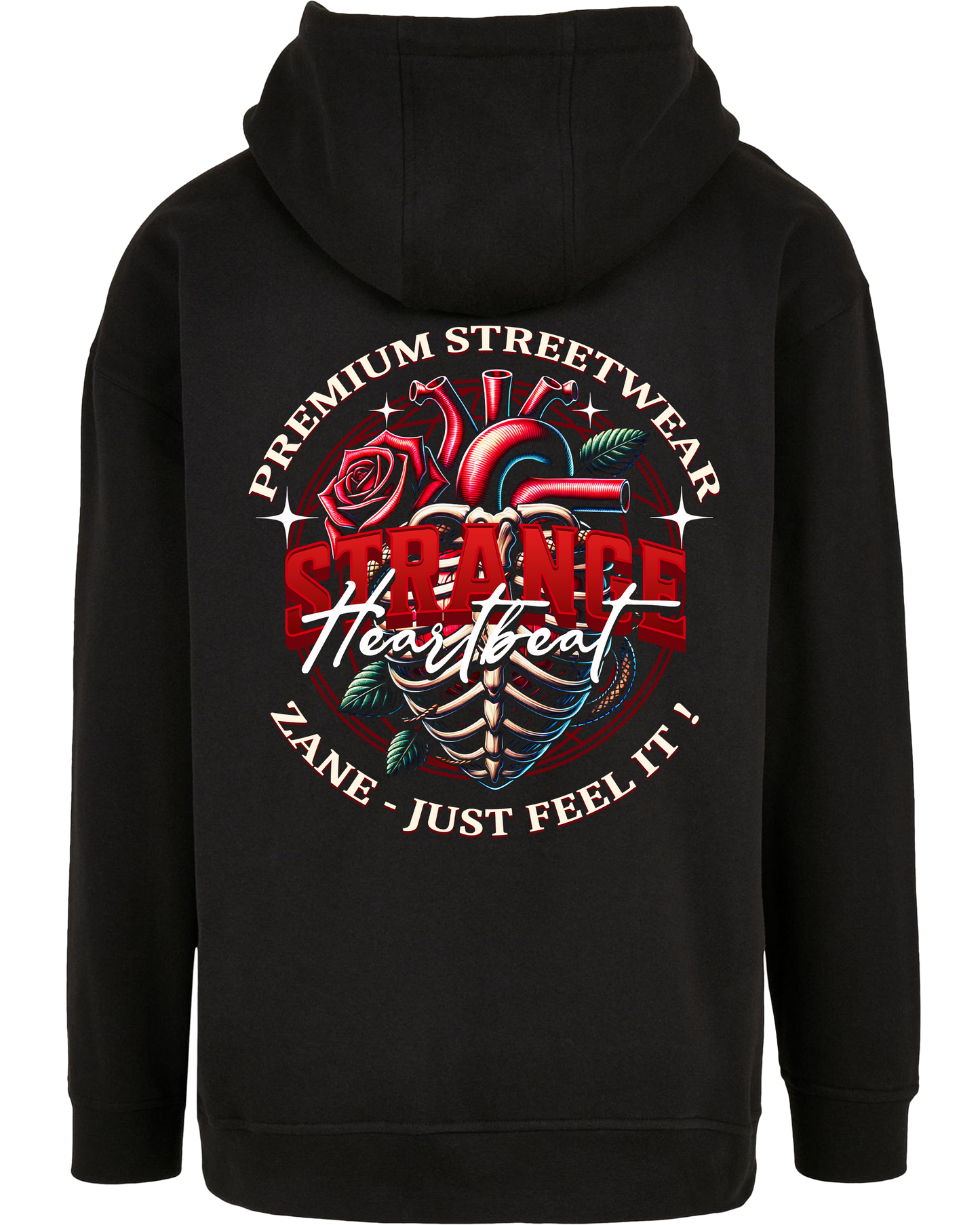 Strange Heartbeat - Premium Herren Hoodie Z011/ZZ006