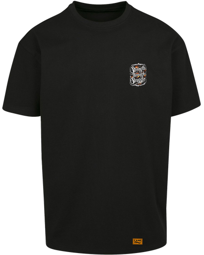 strength through struggle - Premium Heavy Oversize Tee Z102