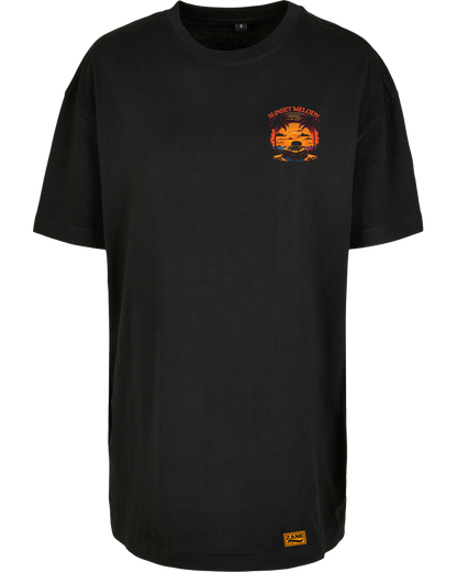 sunset melody - Premium Oversize Boyfriend Tee Z149