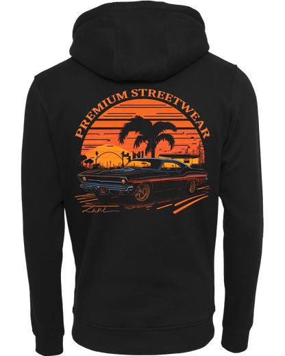 sunset oldtimer - Premium Herren Heavy Hoodie Z011