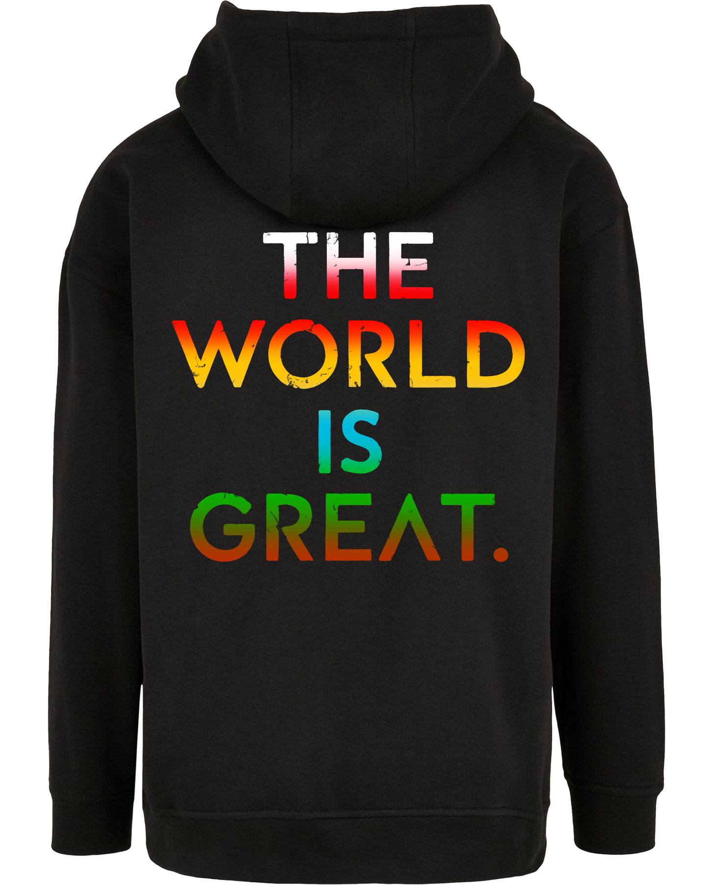 The World is Great - Premium Herren Hoodie Z011/ZZ006