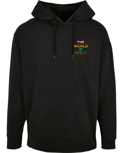 The World is Great - Premium Herren Hoodie Z011/ZZ006
