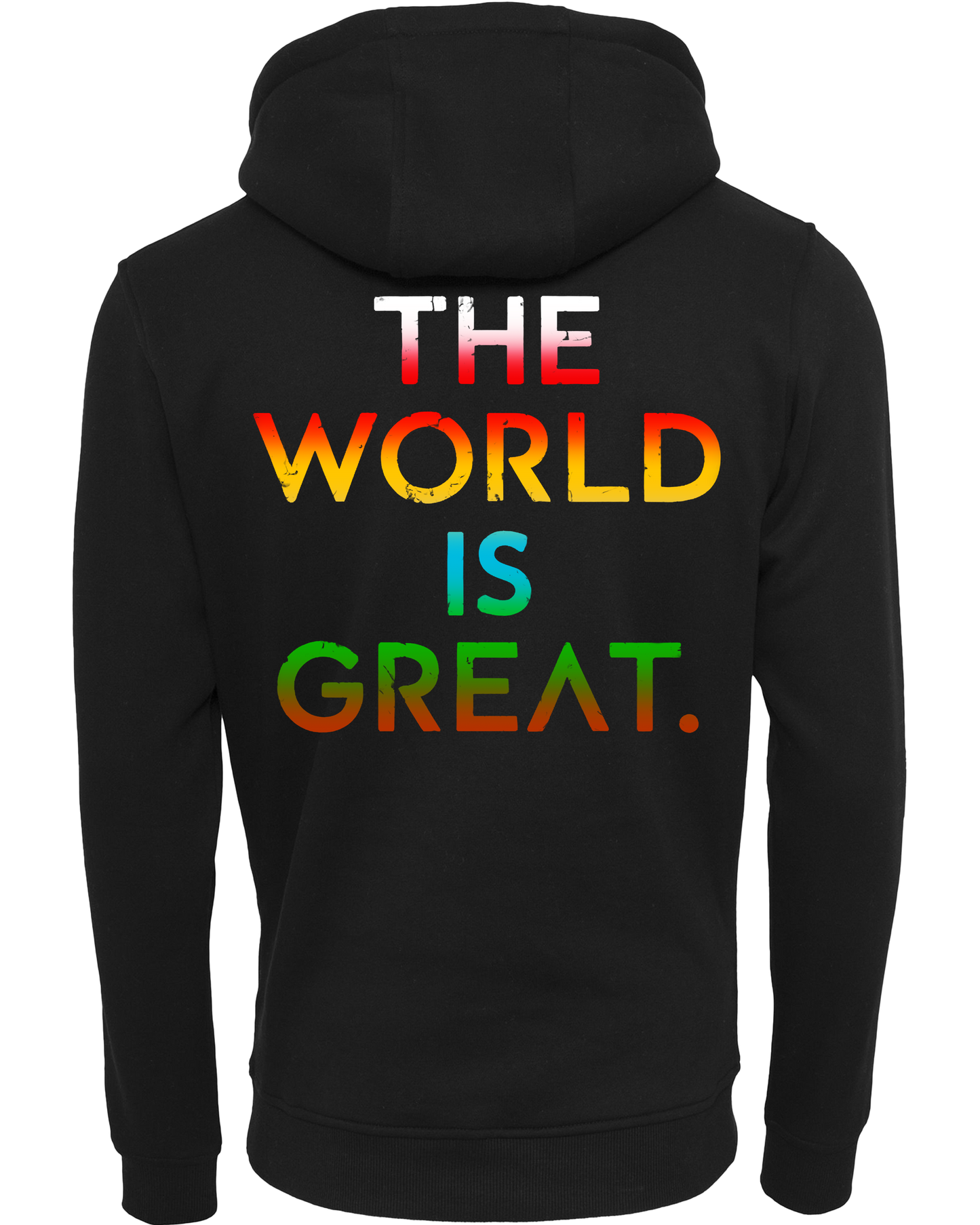 The World is Great - Premium Herren Hoodie Z011/ZZ006