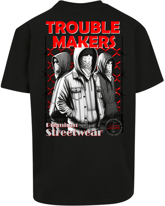 trouble makers - Premium Heavy Oversize Tee Z102