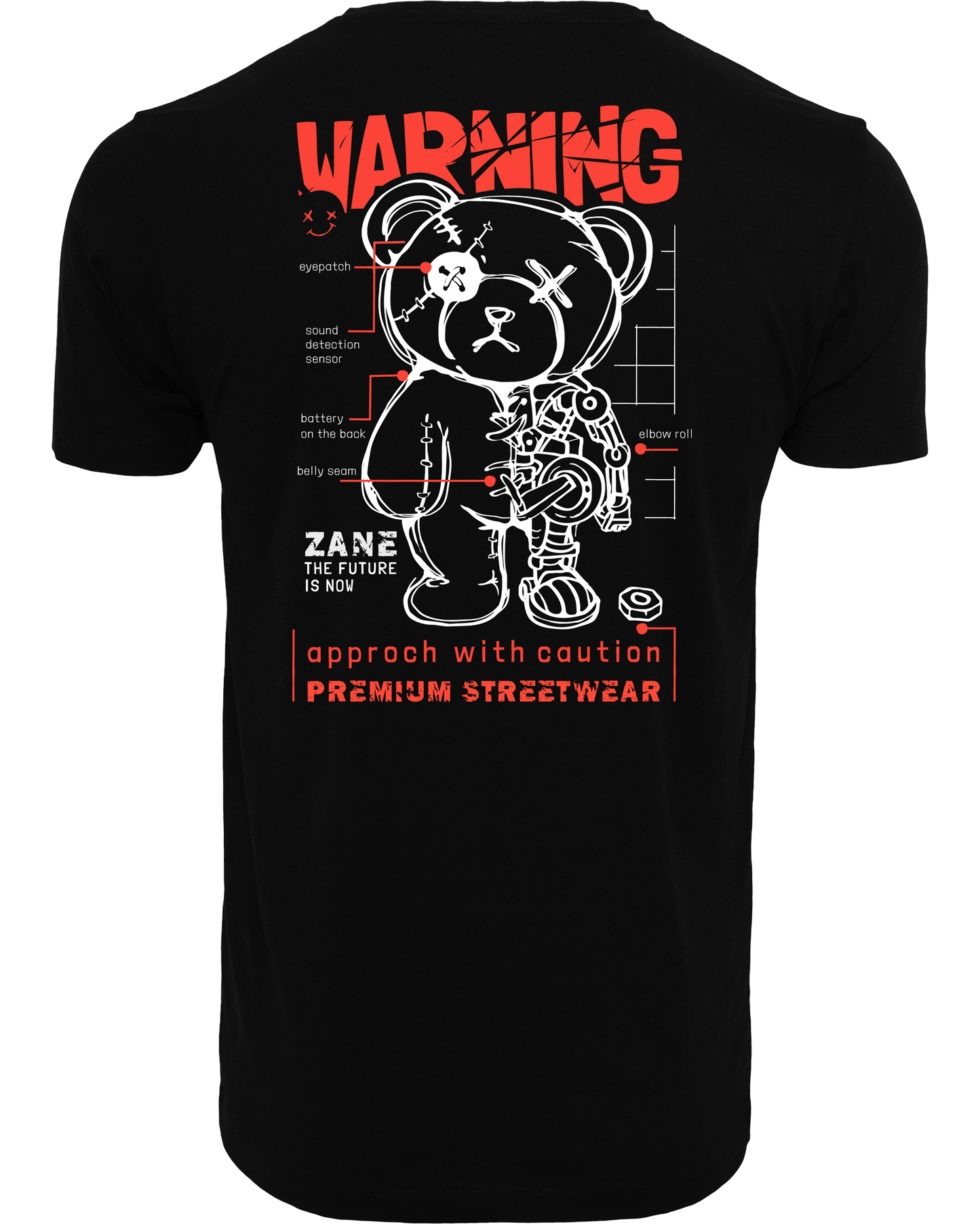 Warning - Premium Herren Shirt Z102/Z136