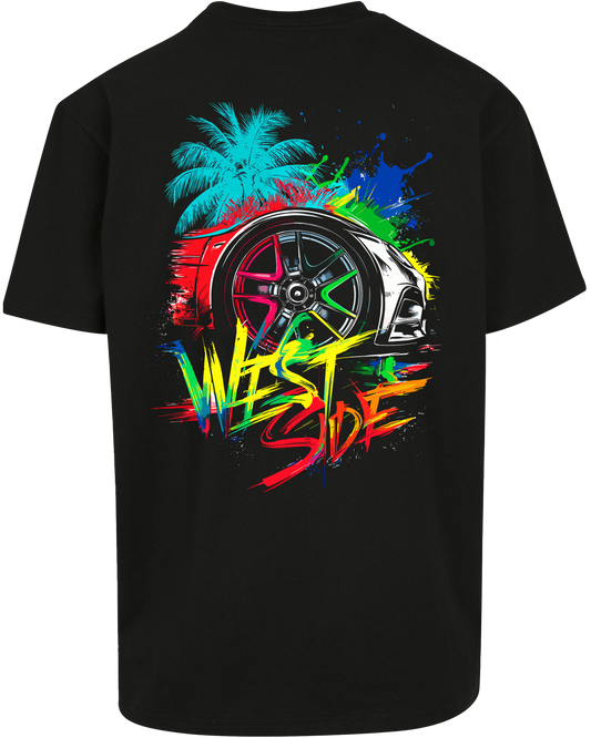 west side - Premium Heavy Oversize Tee Z102